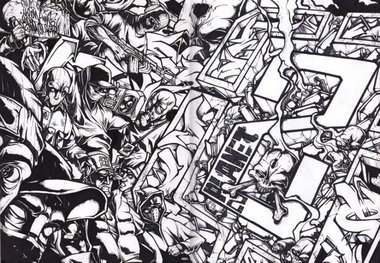 Graffiti Sketch - Photo by Q2OTD (2011)