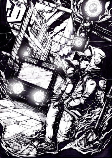 Graffiti Sketch - Photo by Q2OTD (2012)