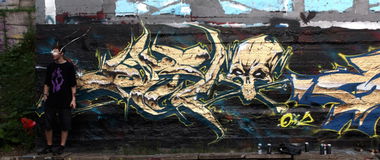 Graffiti Wall - Photo by Q2OTD - OTD (2013)