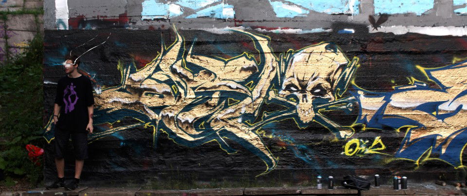 Graffiti Wall - Photo by Q2OTD - OTD (2013)