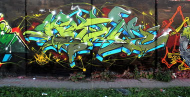 Graffiti Wall - Photo by Q2OTD (2013)