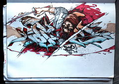 Graffiti Sketch - Photo by Q2OTD - OTD, SPB, S (2013)