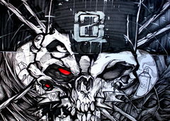 Graffiti Sketch - Photo by Q2OTD - Q2, OTD, Evil (2013)