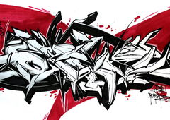 Graffiti Sketch - Photo by Q2OTD - Q2, OTD