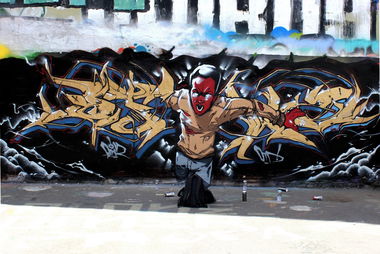 Graffiti Wall - Photo by Q2OTD - Q2, OTD (2013)