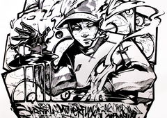 Graffiti Sketch - Photo by Q2OTD - Q2, OTD