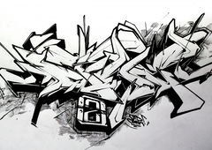 Graffiti Sketch - Photo by Q2OTD - otd (2014)