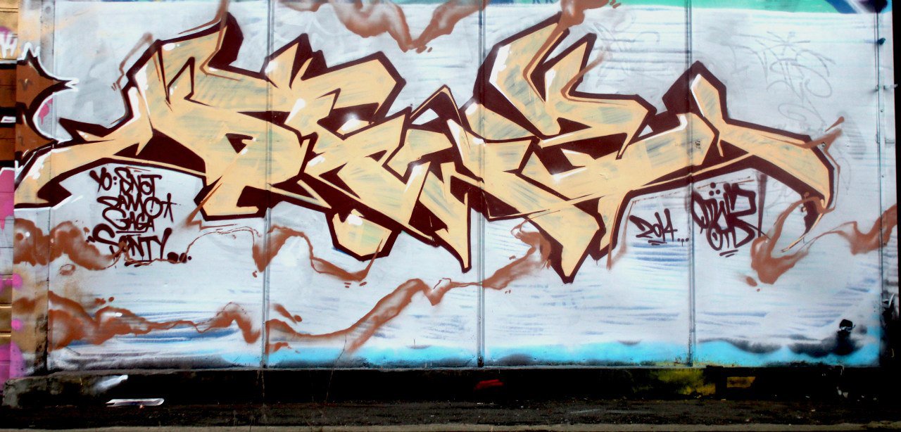 Graffiti Wall - Photo by Q2OTD