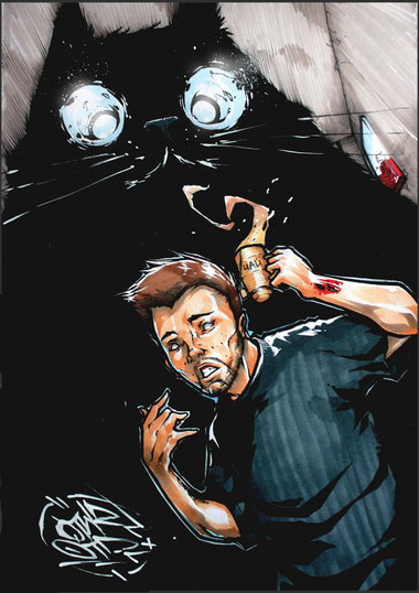 Graffiti Sketch - Photo by Q2OTD - OTD (2014)