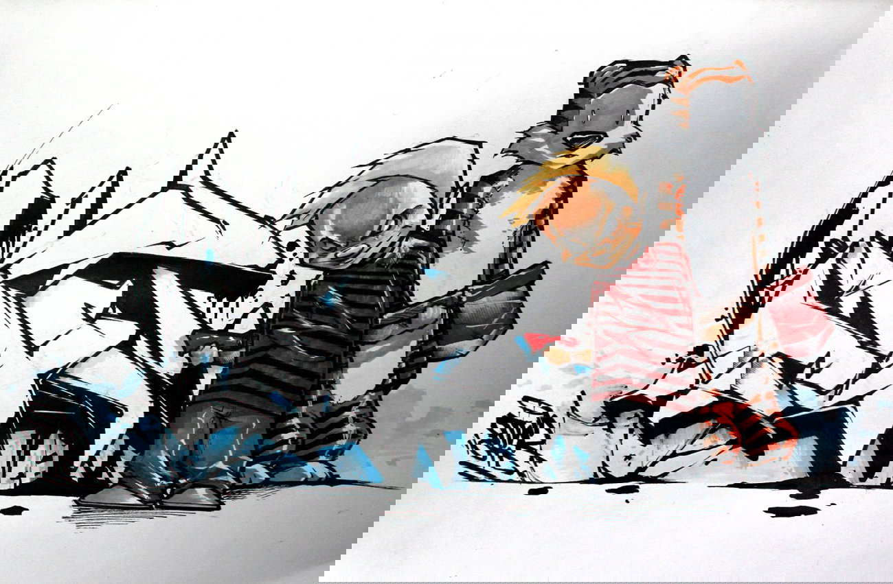 Graffiti Sketch - Photo by Q2OTD