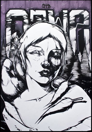 Graffiti Sketch - Photo by Q2OTD