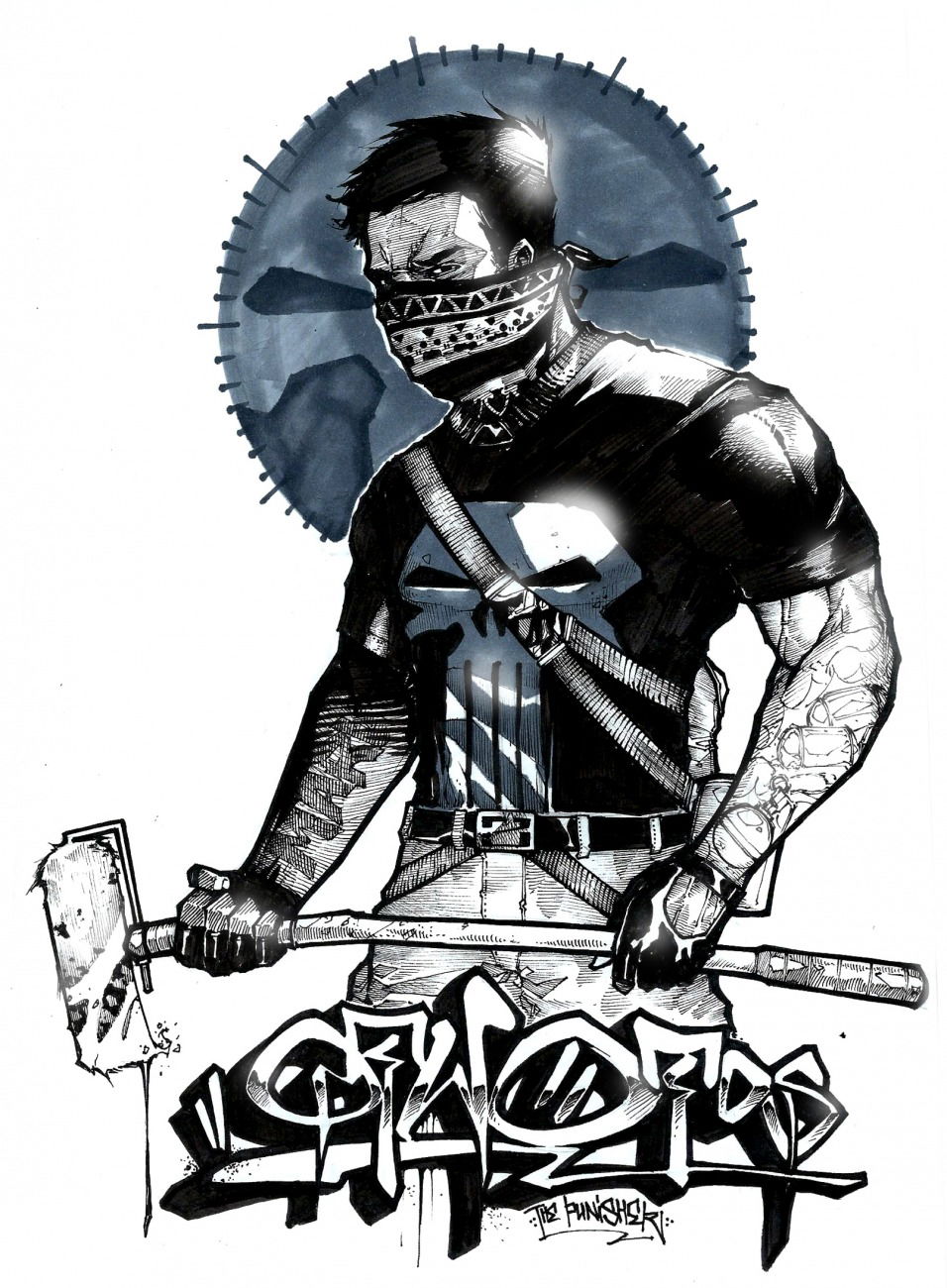 Graffiti Sketch - Photo by Q2OTD (2015)