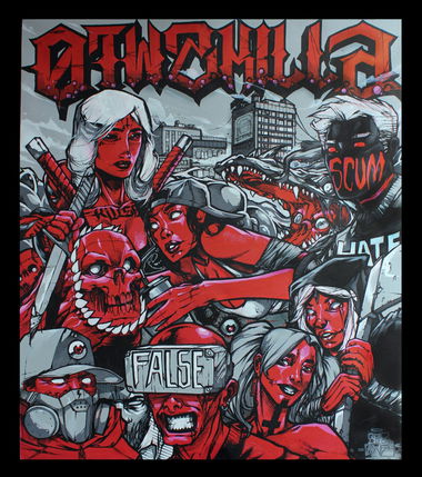 Graffiti Artwork - Photo by Q2OTD (2018)