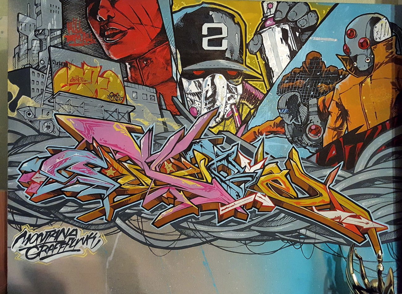 Graffiti Artwork - Photo by Q2OTD (2017)