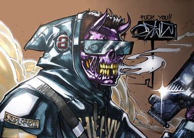 Graffiti Sketch - Photo by Q2OTD (2016)