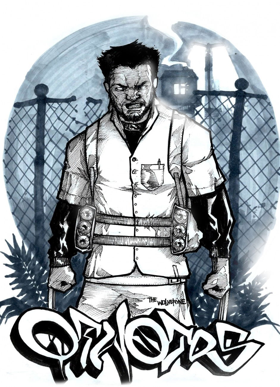 Graffiti Sketch - Photo by Q2OTD (2015)