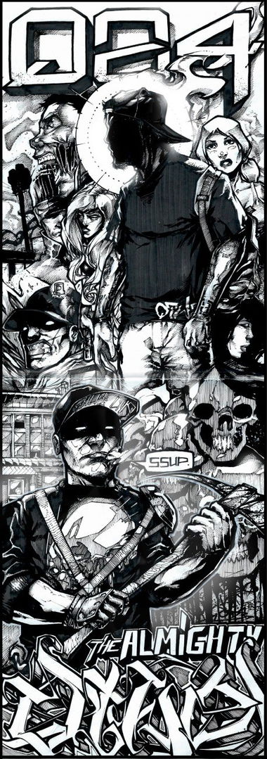 Graffiti Sketch - Photo by Q2OTD (2015)