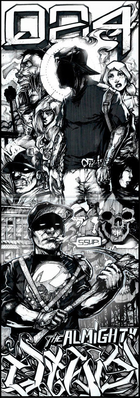 Graffiti Sketch - Photo by Q2OTD (2015)