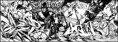 Graffiti Sketch - Photo by Q2OTD (2016)