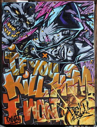 Graffiti Artwork - Photo by Q2OTD (2017)