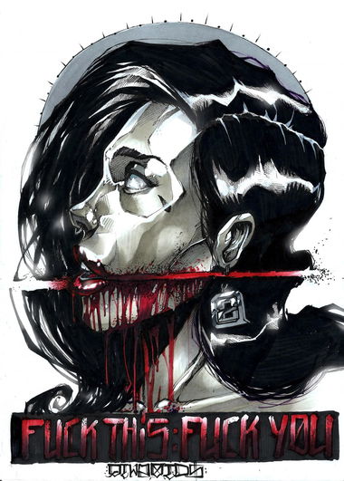 Graffiti Sketch - Photo by Q2OTD (2015)