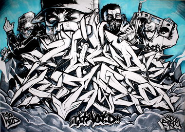 Graffiti Sketch - Photo by Q2OTD (2015)