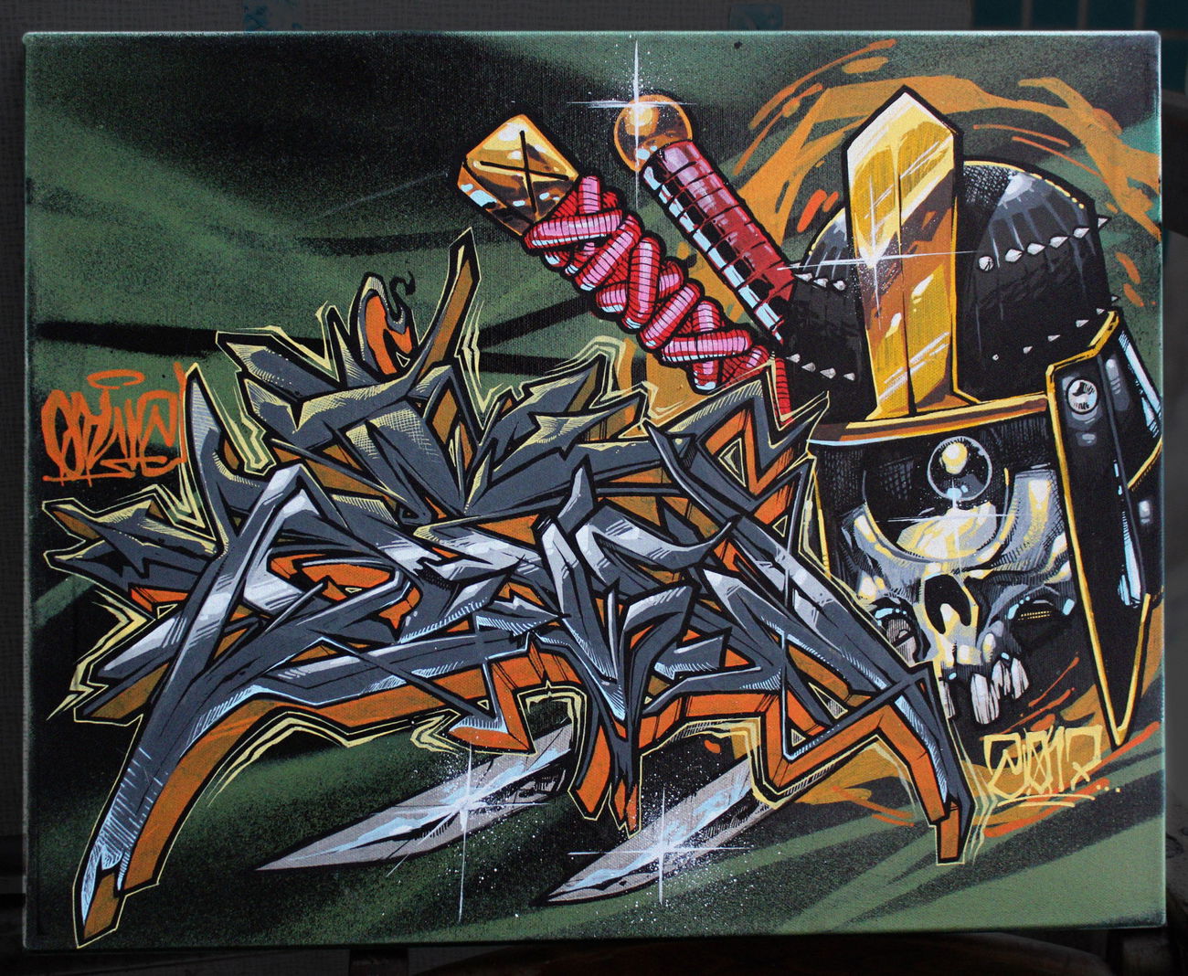 Graffiti Artwork - Photo by Q2OTD (2017)