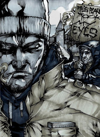 Graffiti Sketch - Photo by Q2OTD (2015)