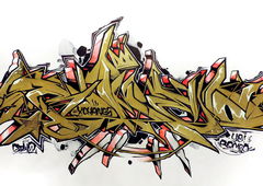 Graffiti Sketch - Photo by Q2OTD (2017)