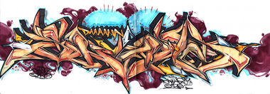 Graffiti Sketch - Photo by Q2OTD (2015)