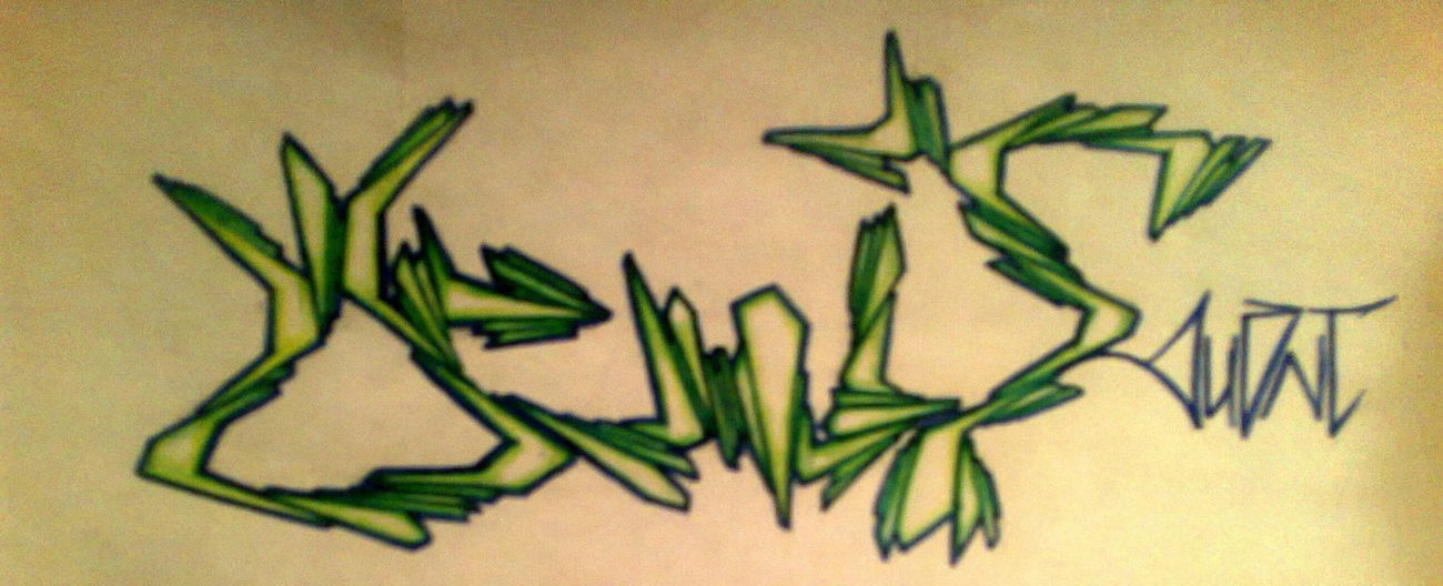 Graffiti Sketch in Украина - Photo by QNT (2015)