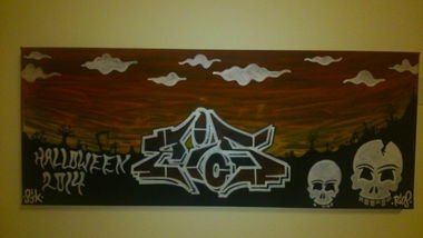 Graffiti Sketch - Photo by QRios - Kiel, Sjk, Rios (2014)