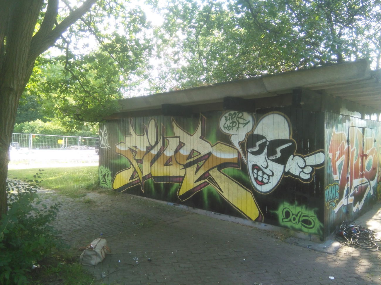 Graffiti Wall - Photo by QRios - Rios, Rios161, Sjk (2015)