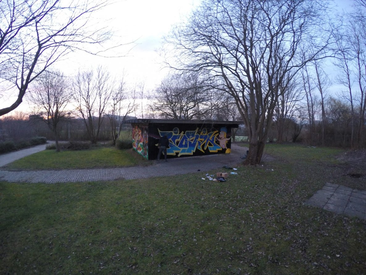 Graffiti Wall - Photo by QRios - Kiel, Sjk, Rios (2015)