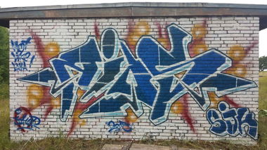 Graffiti Wall - Photo by QRios - Rios, Rios161, Sjk (2015)