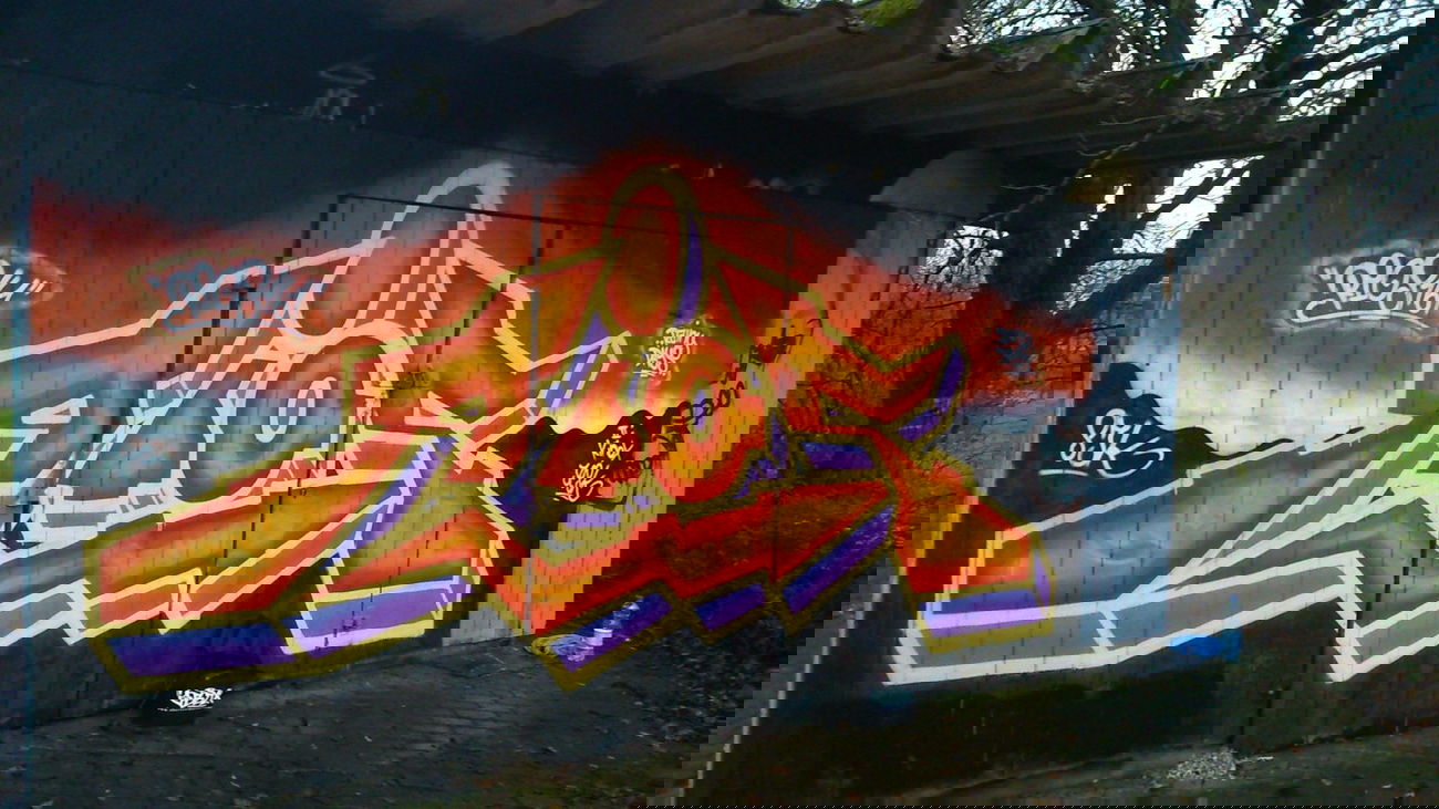 Graffiti Wall - Photo by QRios - Kiel, Sjk, Rios (2014)