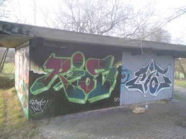 Graffiti Wall - Photo by QRios - Rios, Rios161, Sjk (2015)