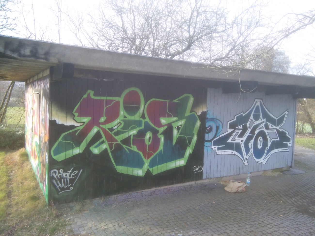 Graffiti Wall - Photo by QRios - Rios, Rios161, Sjk (2015)