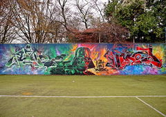 Graffiti Wall - Photo by QRios - sjk, q.rios, rios (2016)