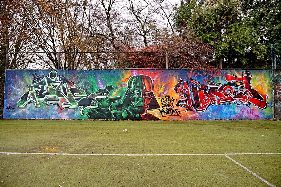 Graffiti Wall - Photo by QRios - sjk, q.rios, rios (2016)