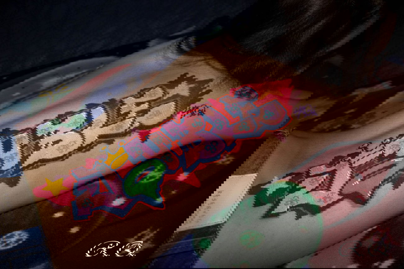 Graffiti Sketch in Russia - Photo by Qotser - R.Q. (2014)