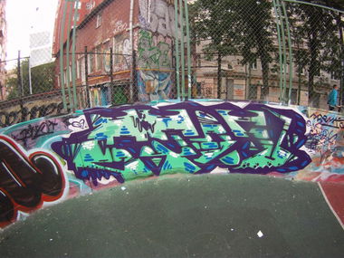 Graffiti Wall in Moscow - Photo by Qr1 - Quar, Qr1, 107 (2013)