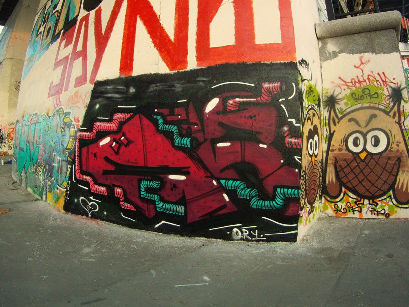 Graffiti Wall in Moscow - Photo by Qr1 - Quar, Qr1, 107 (2013)