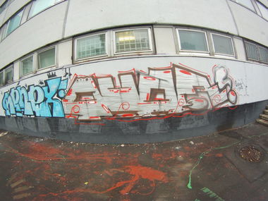 Graffiti Wall in Moscow - Photo by Qr1 - Tenex, Quar, Qr1 (2013)