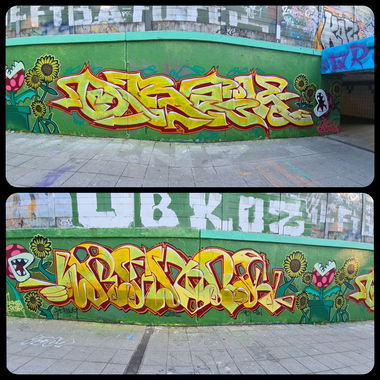 Graffiti Wall - Photo by Qrek (2021)