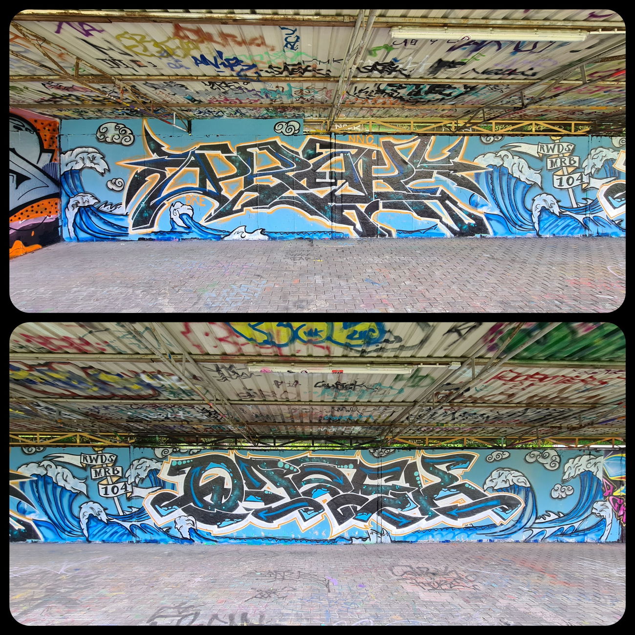 Graffiti Wall - Photo by Qrek (2023)