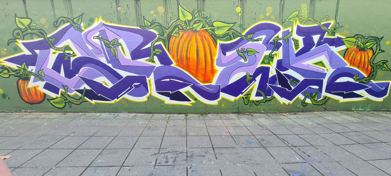 Graffiti Wall - Photo by Qrek (2021)