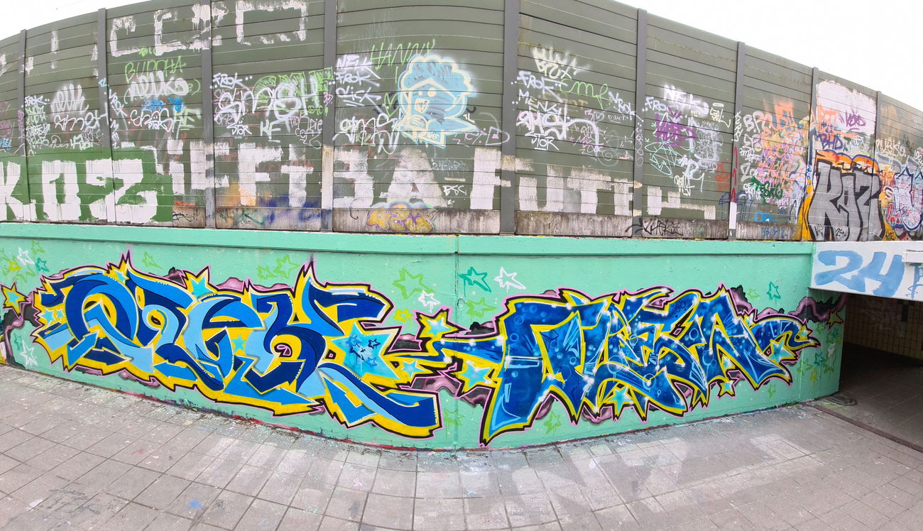 Graffiti Wall - Photo by Qrek (2021)