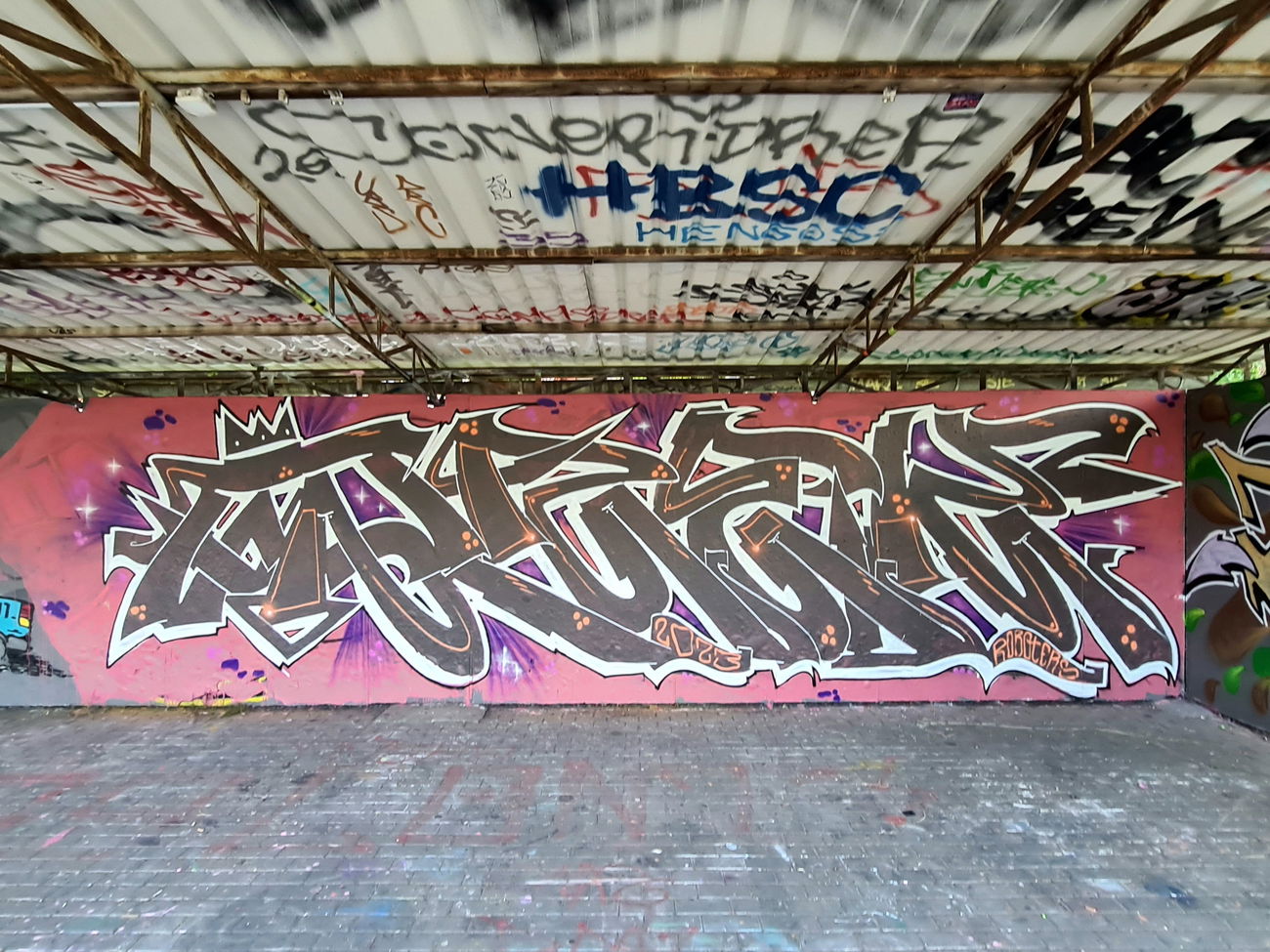 Graffiti Wall - Photo by Qrek (2023)