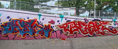 Graffiti Wall - Photo by Qrek (2021)